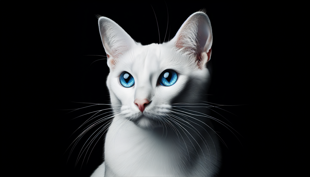White Ocicat Cat